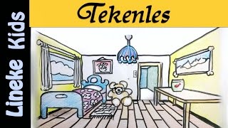 KAMER tekenen voor beginners [upl. by Erialcyram]