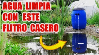 Como Hacer un FILTRO CASERO Muy FACIL casi GRATIS [upl. by Lolande528]