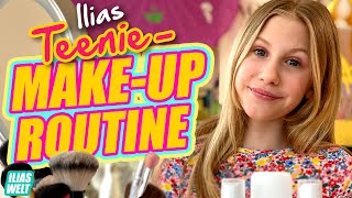 ILIAS WELT  Teenie MAKEUP  Routine [upl. by Kiki768]