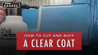 How To Cut And Buff A Clear Coat [upl. by Selle177]