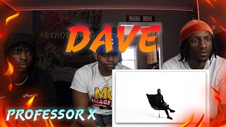 AMERICANS REACT Dave  Professor X [upl. by Araccat]