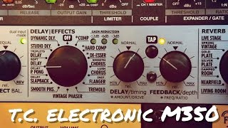 TC Electronic M350 All Effects  Drums Vocals amp Guitar [upl. by Onnem]