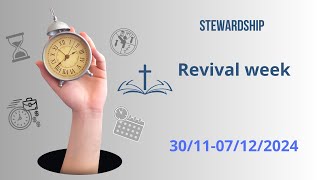 Stewardship Revival Week [upl. by Ferrel]