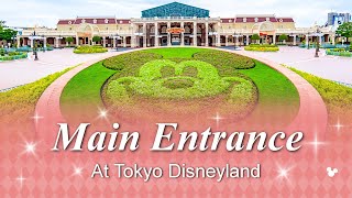 Tokyo Disneyland メインエントランス [upl. by Acirea]