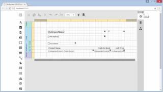 Reporting ASPNET MVC EndUser Designer [upl. by Jemie127]