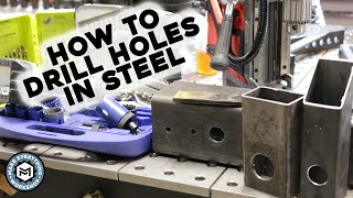 How To Drill Holes In Steel  The Ultimate Guide [upl. by Rachel]