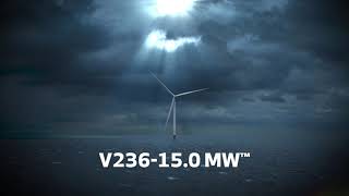 Vestas offshore wind turbine V236150 MW™ [upl. by Neerol]