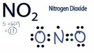 NO2 Lewis Structure How to Draw the Lewis Structure for NO2 [upl. by Avivah811]