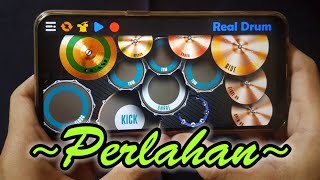 Perlahan  Guyonwaton  REAL DRUM COVER [upl. by Ezalb757]