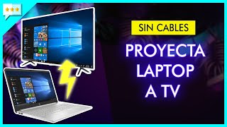 Cómo CONECTAR mi Laptop a la TV Sin Cable HDMI ✅ Rápido y Fácil [upl. by Lalittah]