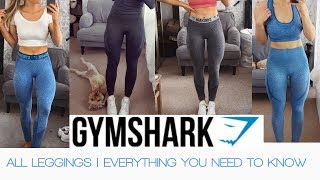 GYMSHARK LEGGINGS REVIEW  Everything you need to know [upl. by Ayahsey645]