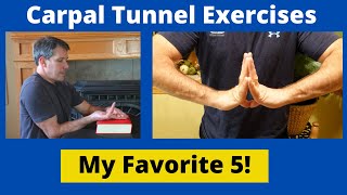 Carpal Tunnel Syndrome  5 Best Exercises [upl. by Luci]