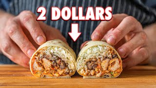 The 2 Dollar Burrito  But Cheaper [upl. by Aivatnuahs363]