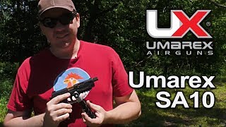 Umarex SA10 BB Gun Air Pistol  Umarex Airguns Handgun Gun Review [upl. by Buckels]