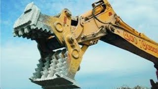 Fast Extreme Earth Moving Machines At Work amp Heavy Equipment Excavator House Demolition [upl. by Jasisa]