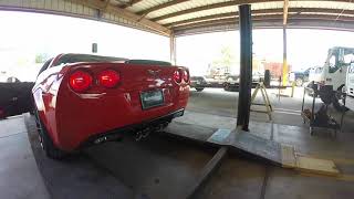 C6 Corvette SLP Loudmouth 2  Install amp HQ Sound [upl. by Wengert]