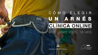 Clínica Petzl Cómo elegir un arnés [upl. by Highams]