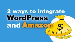 Amazon WordPress Plugin How to Integrate WordPress With Amazon [upl. by Haet]