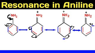 Super tricks Resonance structures of Aniline [upl. by Myk]