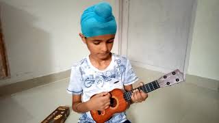 Toy guitar unboxing and playing [upl. by Isidoro974]