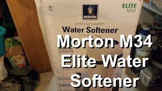 Morton System Saver Elite M34 Water Softener Installation [upl. by Nidnerb]