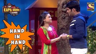 Kapil amp Sarla Hand In Hand  The Kapil Sharma Show [upl. by Romona496]