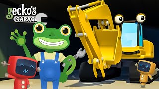 Im An Excavator… Eric The Excavator｜Geckos Garage｜Diggers for Kids｜Learning Videos for Toddlers [upl. by Etteniuq]