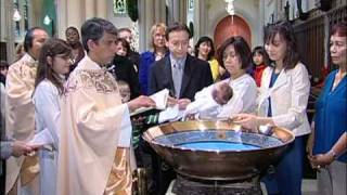 Baby Water Baptism Ceremony at Catholic Church  Toronto Videographer [upl. by Fi459]