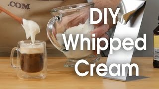 DIY whipped cream in 60 seconds [upl. by Andel]