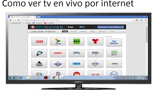 COMO VER TV EN VIVO POR INTERNET [upl. by Arama]