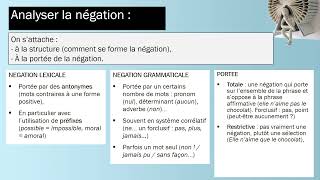 LA NEGATION  4 minutes pour tout comprendre [upl. by Frederica652]