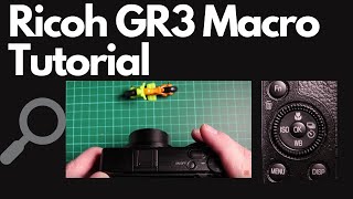 Ricoh GR3 Macro Tutorial [upl. by Eiramasil]