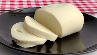 HOW TO MAKE MOZZARELLA CHEESE AT HOME WITHOUT RENNET [upl. by Ainak98]