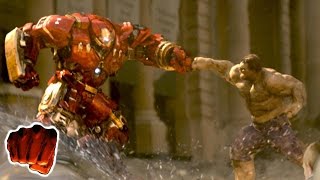 Hulk vs Hulkbuster Türkçe Dublaj Dövüş Sahnesi 1080p [upl. by Jojo322]