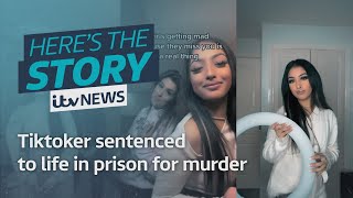 TikTok influencer sentenced to life in prison for murder  ITV News [upl. by Oslec]