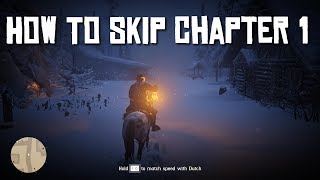 How To Skip Chapter 1 in Red Dead Redemption 2 Gamesave File [upl. by Berglund]