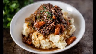 THE BEST PRESSURE COOKER POT ROAST RECIPE  FORK TENDER ROAST [upl. by Eaner865]