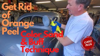 How to Sand and Buff Clear Coat  3M Sand amp Polish System [upl. by Schulze142]