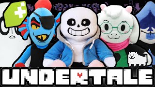 UNDERTALEDELTARUNE FANGAMER PLUSH MERCHANDISE UNBOXING [upl. by Eidlog]