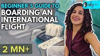 Beginners Guide To Boarding An International Flight  Step By Step  Curly Tales [upl. by Leahcam]