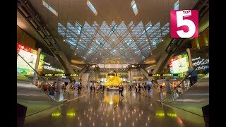 Top 5 things to do inside the Hamad International Airport during a layover [upl. by Manaker523]