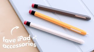 4 musthave iPad Pro notetaking accessories 🍎✏️ [upl. by Arahahs]