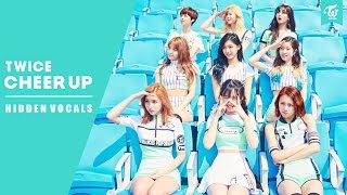 Hidden Vocals TWICE quotCHEER UPquot [upl. by Jehoash15]