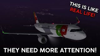 THIS AIRLINE NEEDS MORE ATTENTION  TAP Portugal Review ROBLOX [upl. by Esyahc]