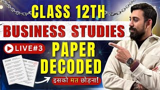 Business Studies Exam  Most Important Case Studies Continued  Class 12  Part 3 [upl. by Cuthburt]