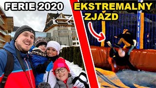 FERIE 2020  EKSTREMALNY ZJAZD  ZAKOPANE [upl. by Davie696]