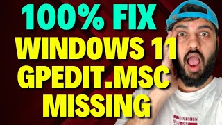 Enable the Group Policy Editor in Windows 11 [upl. by Anaiq]