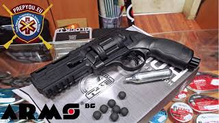 Selfdefense Revolver Umarex HDR 50  Human Testing [upl. by Goldi]