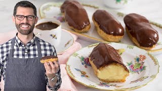 Best Chocolate Eclair Recipe [upl. by Brock591]