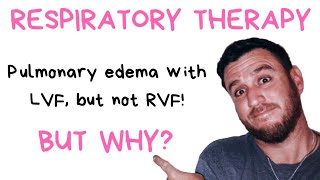 Respiratory Therapy  Congestive Heart Failure vs Cor Pulmonale [upl. by Anirtac170]